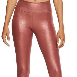 Nike Shimmer Metallic Leggings Size XS